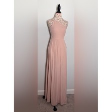 Show Me Your Mumu Shannon One Shoulder Maxi Dress Blush Pink NWT Size Small