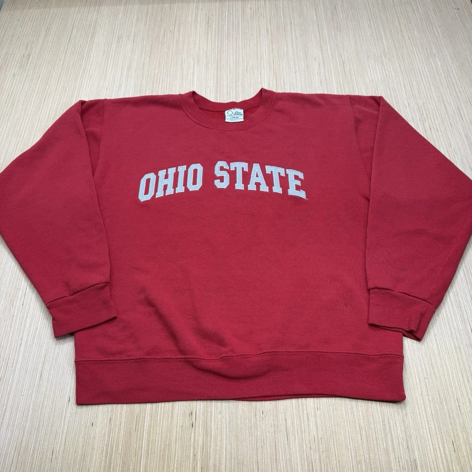 RARA Sudadera De Colección Ohio State Buckeyes Talla Grande EE. UU. EL INTERCAMBIO DE ALGODÓN Foto 2 de 4