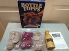 Vintage 1993 Parker Brothers Bottle Topps Stacking Board Game Complete 114 Pcs.