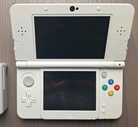 Nintendo New 3DS White | Charger + 64GB SD Card | Region Free | USA Seller