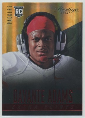 Davante Adams 2014 Panini Prestige Extra Points Red RC Rookie #226 Green Bay