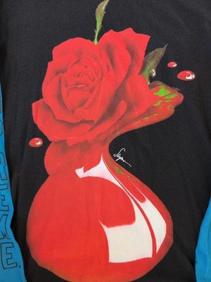 sz Large Rare Supreme Fall/Winter 2014 Melting Rose Long Sleeve | eBay