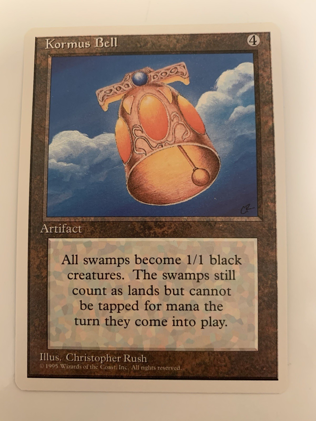 MTG NM Kormus Bell 4th Edition Free Shipping In The US With Tracking