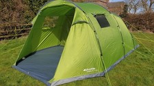Eurohike Sendero 6 Man Family Tent, Tunnel, Festival Tent, Camping Equipment