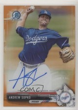 2017 Bowman Chrome Prospect Orange Refractor 1/25 Andrew Sopko #CPA-AS Auto 0g4