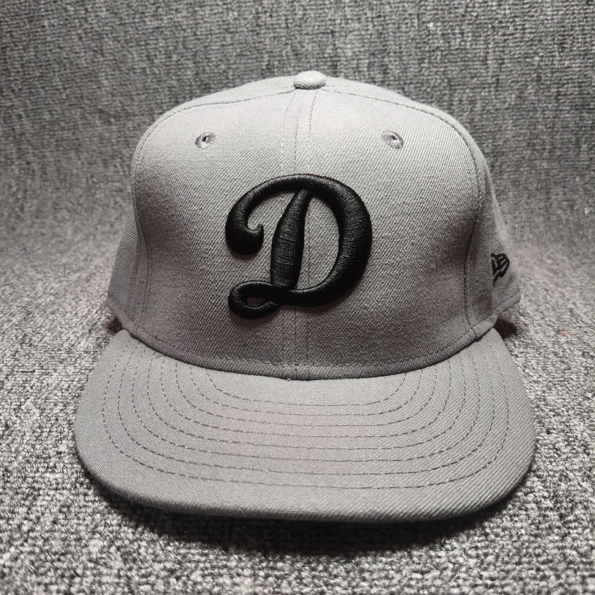 New Era 9FIFTY Detroit Tigers Grey Snapback Hat Flat Brim Y548