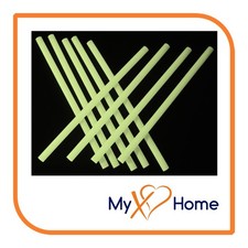 Yellow / Lime Glow in the Dark Hot Glue Sticks (0.3 in /7.5 mm) (25 Glue Sticks) 0.36 per gallon