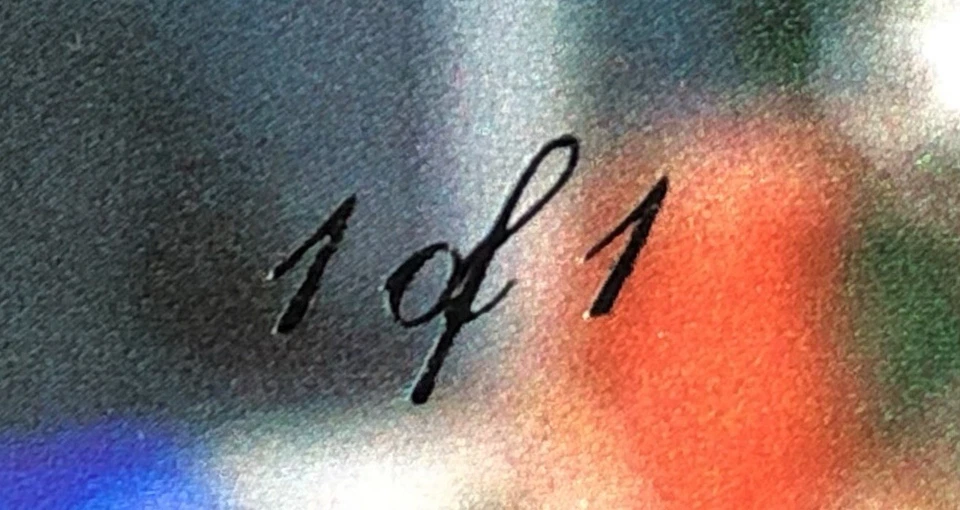 TRUE 1/1! 2019 Score Leonard Williams GEM MASTERS BLACK 1 OF 1 #160 ONE OF ONE! - Image 2 of 4