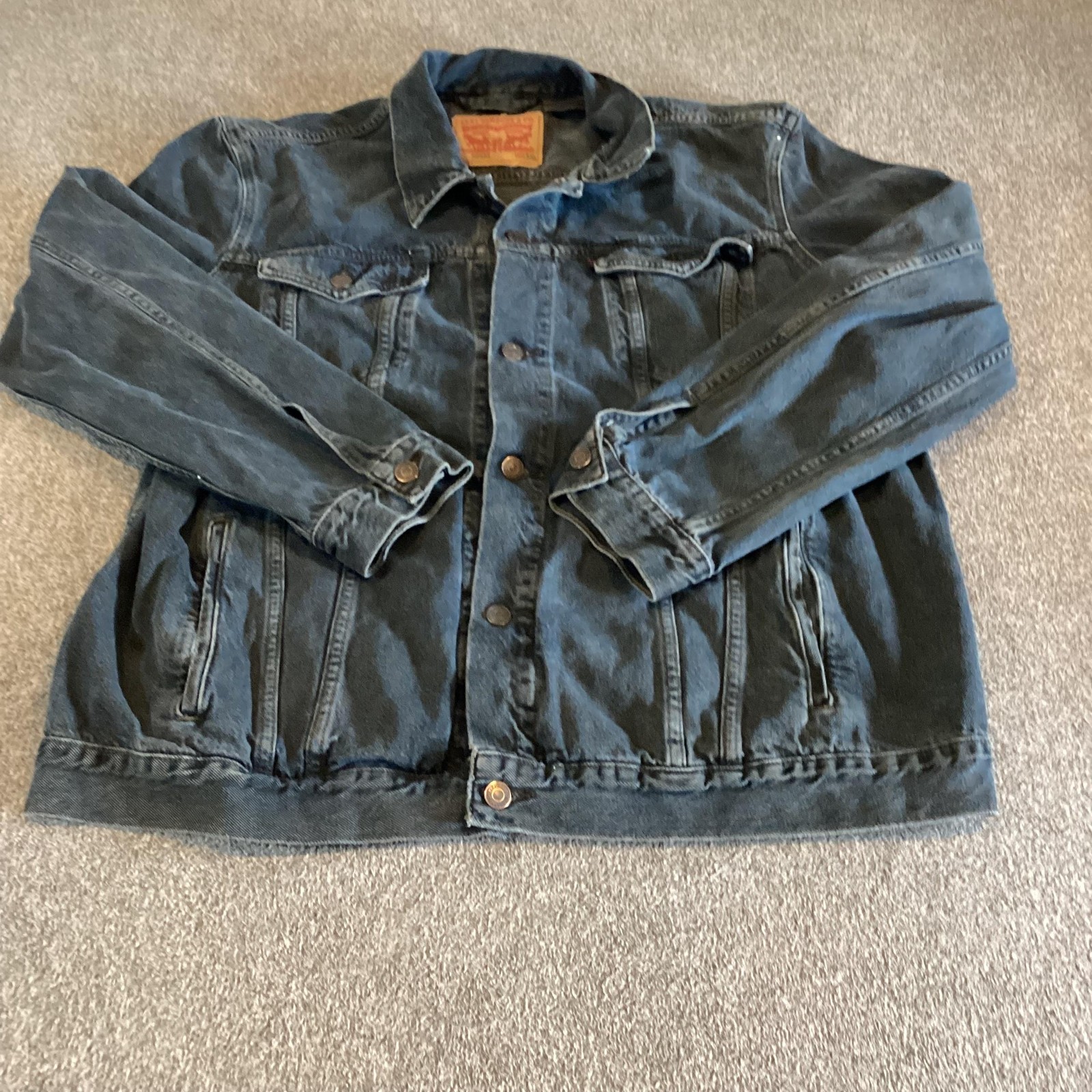 Levi's Two Horse Patch Denim Jacket 2XL