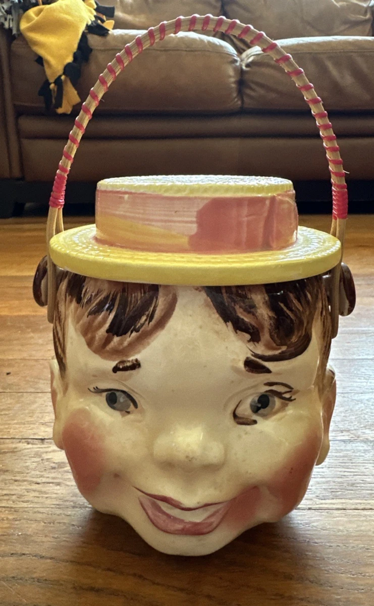 Japan Biscuit Jar In Vintage Collectible Cookie Jars Pre-1970 for