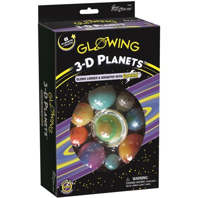 Great Explorations Glowing 3D Planets Kit19466
