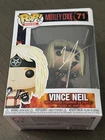 Motley Crue Vince Neil Signed Autograph Funko POP Rare Rocks #71 Beckett BAS COA