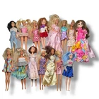 Vintage Mattel Doll Lot Of 15 - Mixed Barbie Dolls W/ Outfits & Accessories -#9