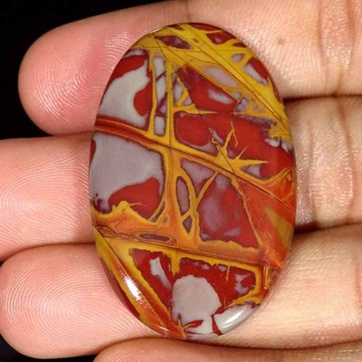 58.10Cts Natürlicher Noreena Jasper Oval Cabochon Poliertes Edelsteingem