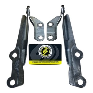 90-05 Mazda Miata OE OEM Hood Hinge Set Bracket Pair NA01-52-410 NA01-52-420 #8