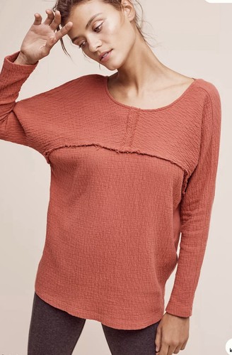 Saturday Sunday Aurelia X Back Anthropologie Gauzy Medium Rust Orange Boho