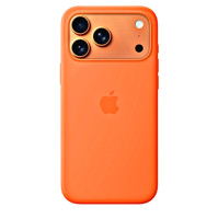 iPhone 17 Pro 17 Pro Max Silicone Case Soft Luxury Premium Quality Orange Cover