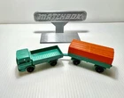 1960's Vintage Matchbox Mercedes Truck No. 1 & Trailer No. 2 Lesney England Nice