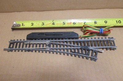 HO SCALE MEHANO NICKLE-SILVER ELECTRIC RIGHT-HAND SWITCH
