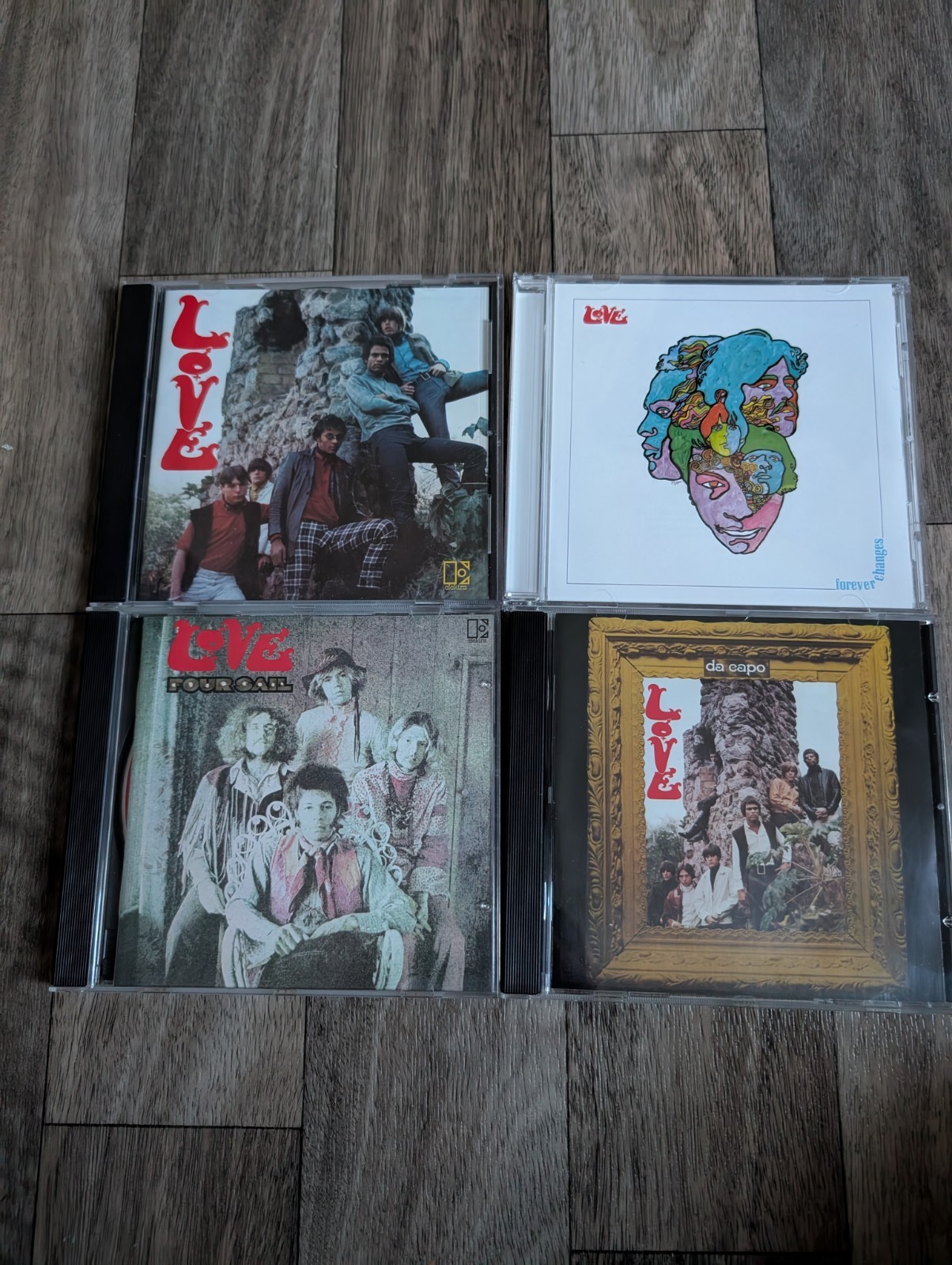 LOVE - 4 CD Bundle- Forever Changes/Four Sail/Da Capo