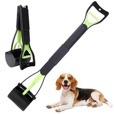 32'' Pooper Scooper Dog Cat Waste Clean Pet Scoop Animal Pick Up Jumbo Green