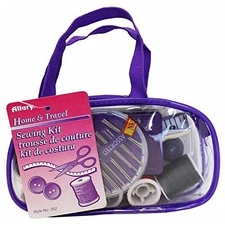 Allary 352 Home & Travel Sewing Kit with zipper case - assorted colors