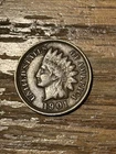 1901 Indian Cent XF  Full Liberty