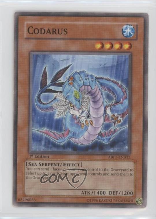 Codarus 1st Ed. YuGiOh Absolute Powerforce #ABPF-EN032 2010