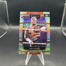 2022 Panini Select WWE - Concourse Solo Sikoa #58 Silver Prizm (RC)