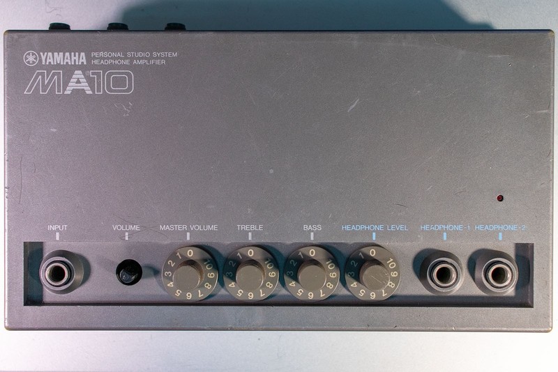 Yamaha MA10 40mW Vintage 1982 Personal Studio System Headphone Amplifier