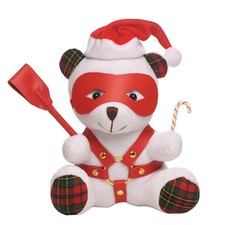 Master Series Holiday Bondage Teddy Bear White BDSM Plush Fetish Gift Novelty