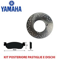 Satz BremsbelÄGe UND Scheibe Hinten Yamaha X-MAX YP 125 RA 39D2 ABS 2011
