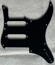 Custom For Yamaha Pacifica 112V Style Guitar Pickguard 3-Ply Black