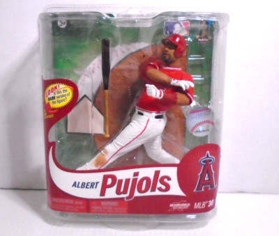 SEALED 2012 MCFARLANE ALBERT PUJOLS ANGELS MLB SERIES 30 RED JERSEY FIGURE