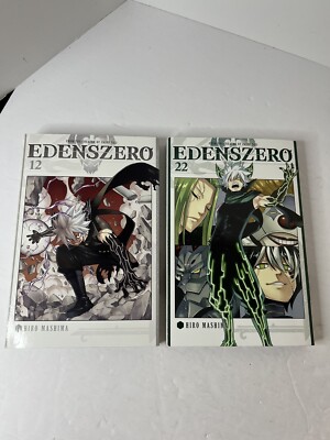 Edens Zero Manga Volumes 12 & 22 By Hiro Mashima of the Fairy Tail Universe