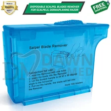 Disposable Blade Remover Handheld No-Touch for Scalpels, Dermaplaning, and Razor