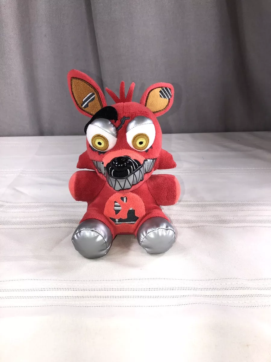 FNAF Five Nights At Freddy's NIGHTMARE FOXY 8 Funko Plush 2017 Red Stuffed  Toy