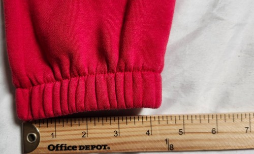 Air Jordan Red Joggers Sweatapant Size 10-12 Years Medium Logo Drawstring - Picture 14 of 24