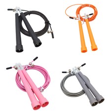 SAS Speed Wire Skipping Adjustable Jump Rope Fitness Exercise Cardio US Seller