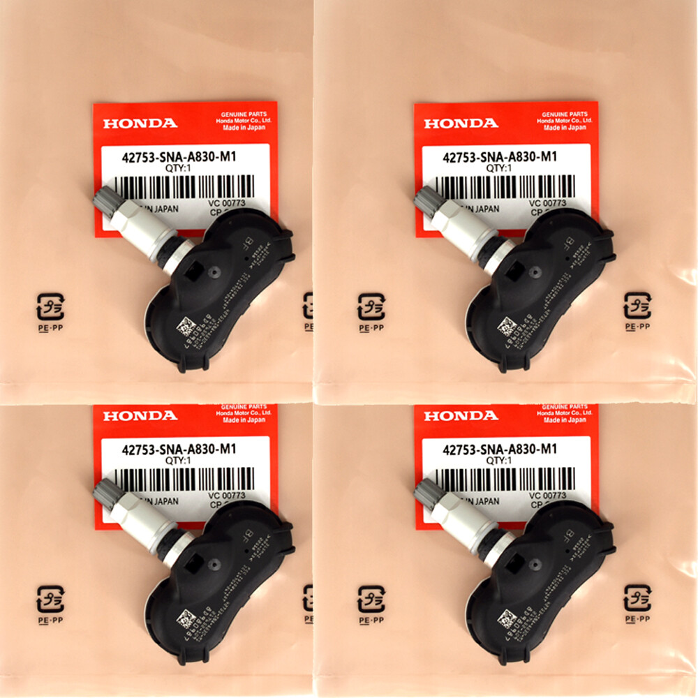 4x 315Mhz Honda Tire Pressure Sensor TPMS For CRZ Insight Odyssey