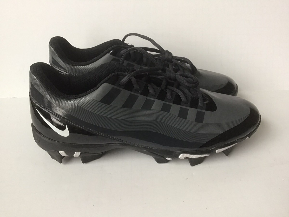 Nike Vapor Edge Shark Football Cleats DQ5114-001 Black/ Grey  display picture 1