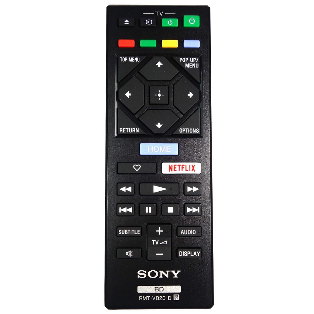 Genuine Sony RMT-VB201D Blu-Ray Player Remote Control