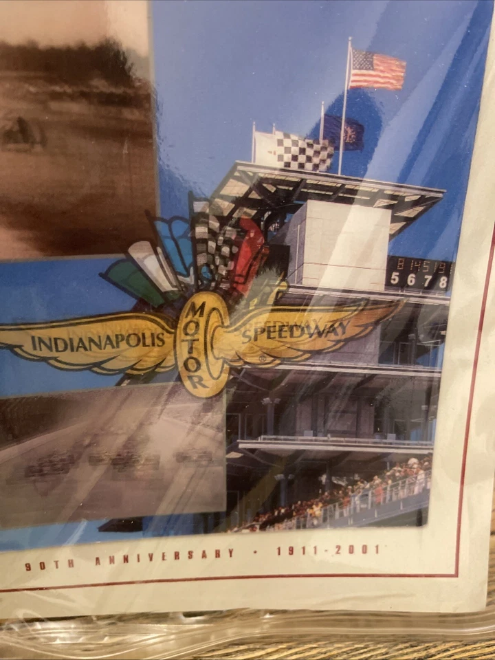 2001 Indianapolis 500 Official Program w/Starting Field Insert, 90th Anniversary - Image 2 of 4