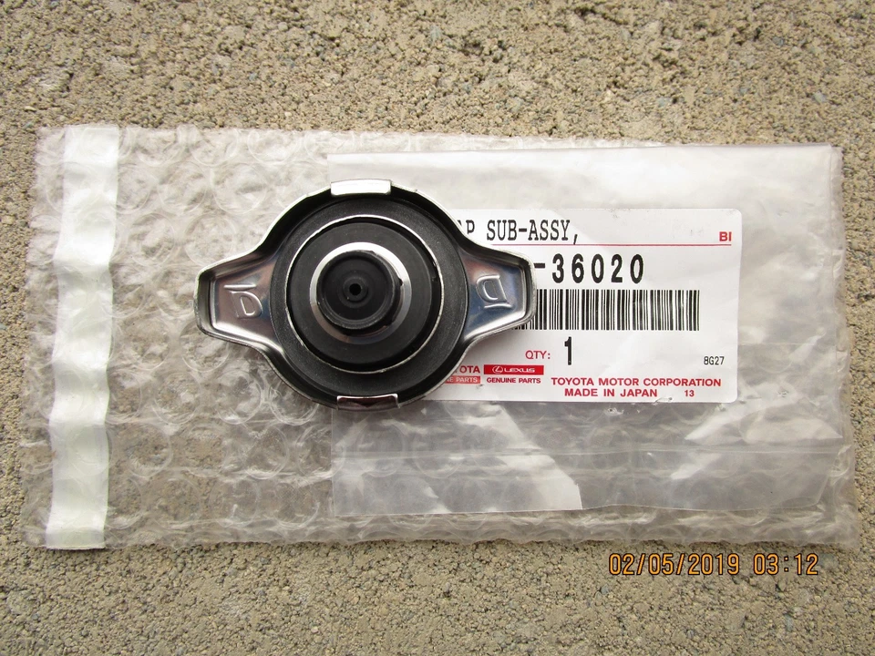 93 - 98 TOYOTA SUPRA BASE TURBO RADIATOR FLUID CAP SUB ASSEMBLY BRAND NEW - Image 2 of 2