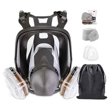 Gas Mask 6800 Full Face Reusable Respirator Full Face Gas Mask Size Medium