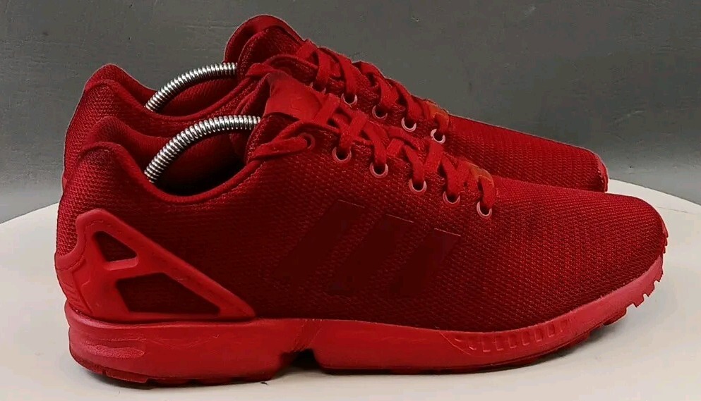 Adidas ZX Flux Shoes Sneakers Men's Size 12 'Power Red Adidas ZX Flux Shoes Sneakers Men's Size 12 'Power Red