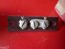 AR88D AR88 AERIAL EARTH TERMINAL BOARD  M253669-2   3 WAY  NOS