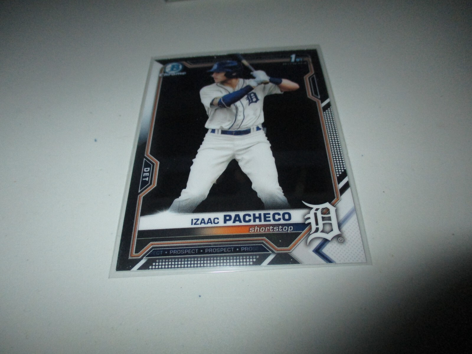 Izaac Pacheco 2021 1st Bowman Draft Chrome #BDC-46