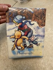 Disney Winnie the Pooh Ice Skating Christopher Robin  Tigger Photo Album 4x6