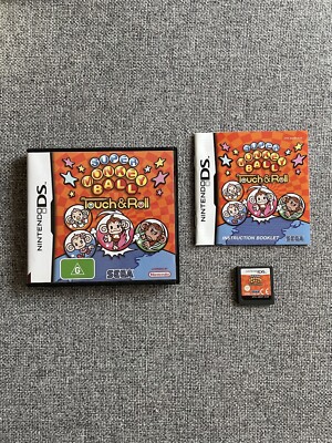 Nintendo Super Monkey Ball Touch Roll DS Complete